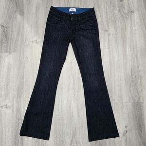 PAIGE Dark Indigo Flare Jeans